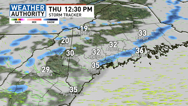 Arctic front to bring snow squalls, frigid wind chills to Maine by week ...