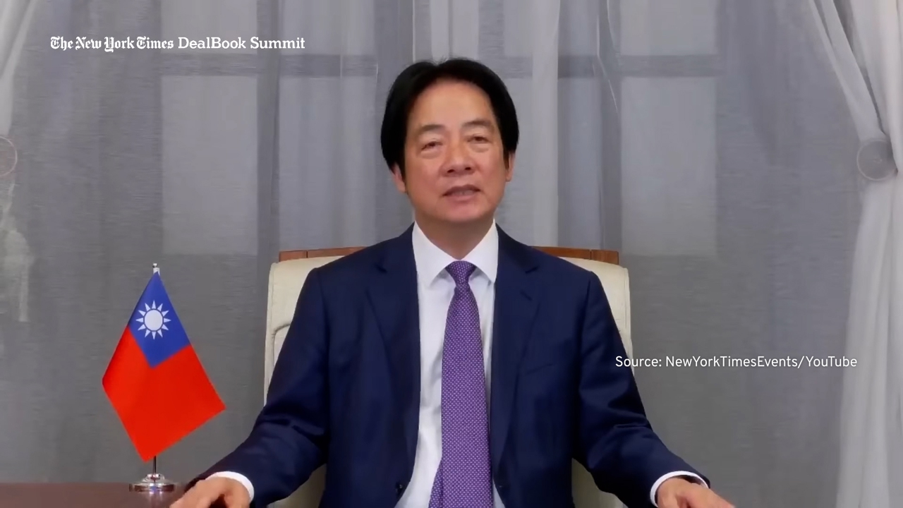 Lai Ching-te talks defense, China in New York Times interview
