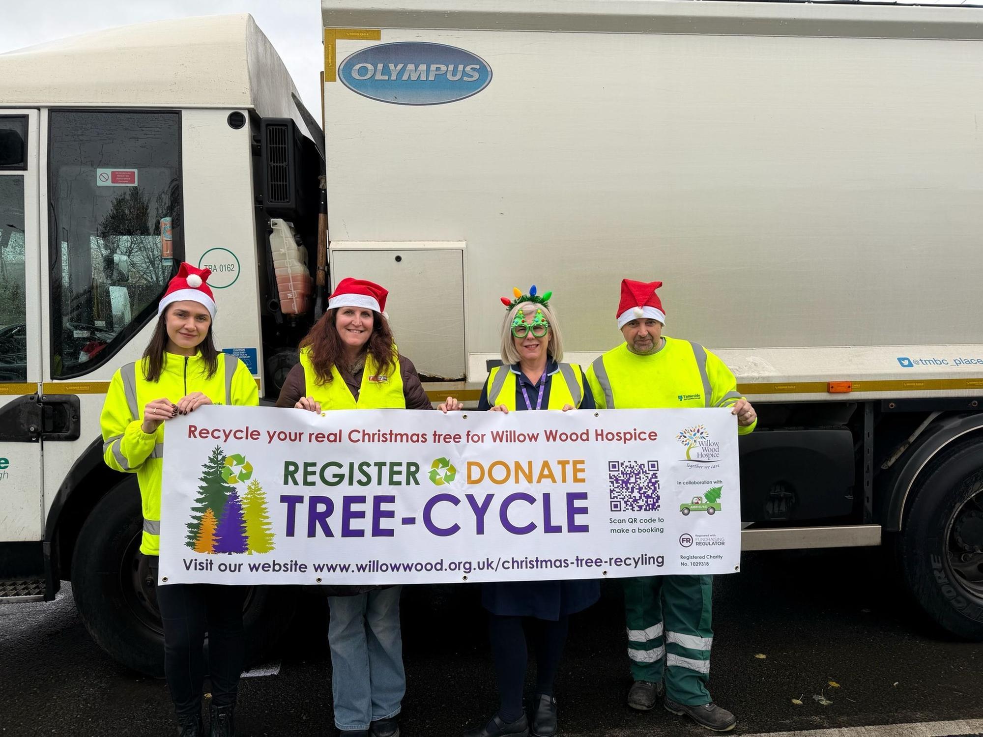High Peak hospice launches Christmas tree recycling service