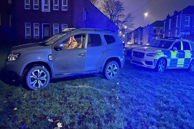 Teenage boy arrested after 'stolen' SUV sparks police chase through ...