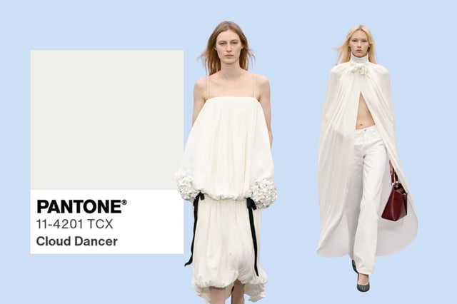 Cloud dancer is the color of the year for 2026—here's how to wear it