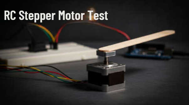 Smooth RC stepper motor operation – test and performance