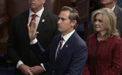 Matt Van Epps sworn into US House, makes history for West Point