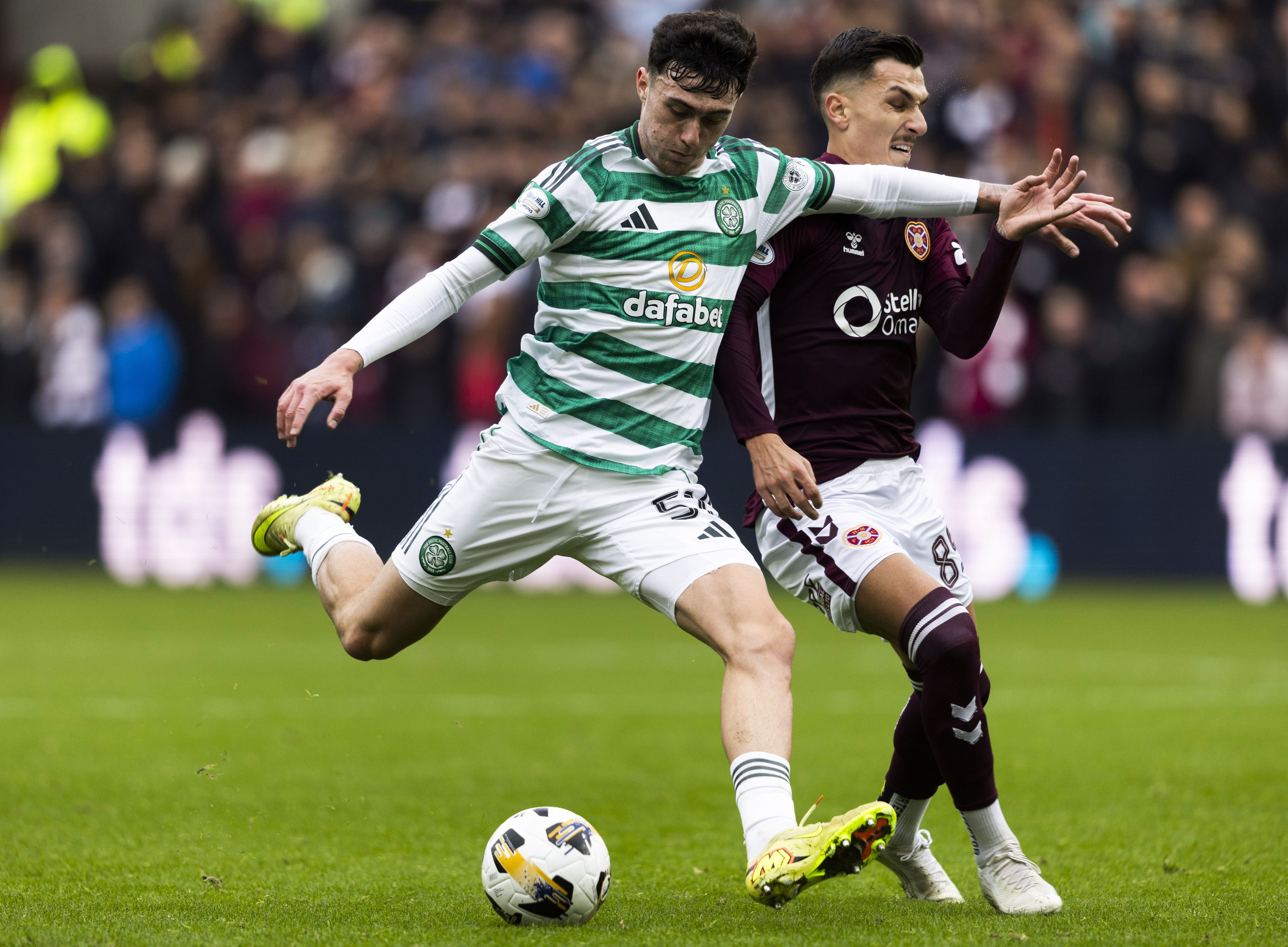 Celtic and Rangers fired pointed title message by Hearts - 'We don't ...