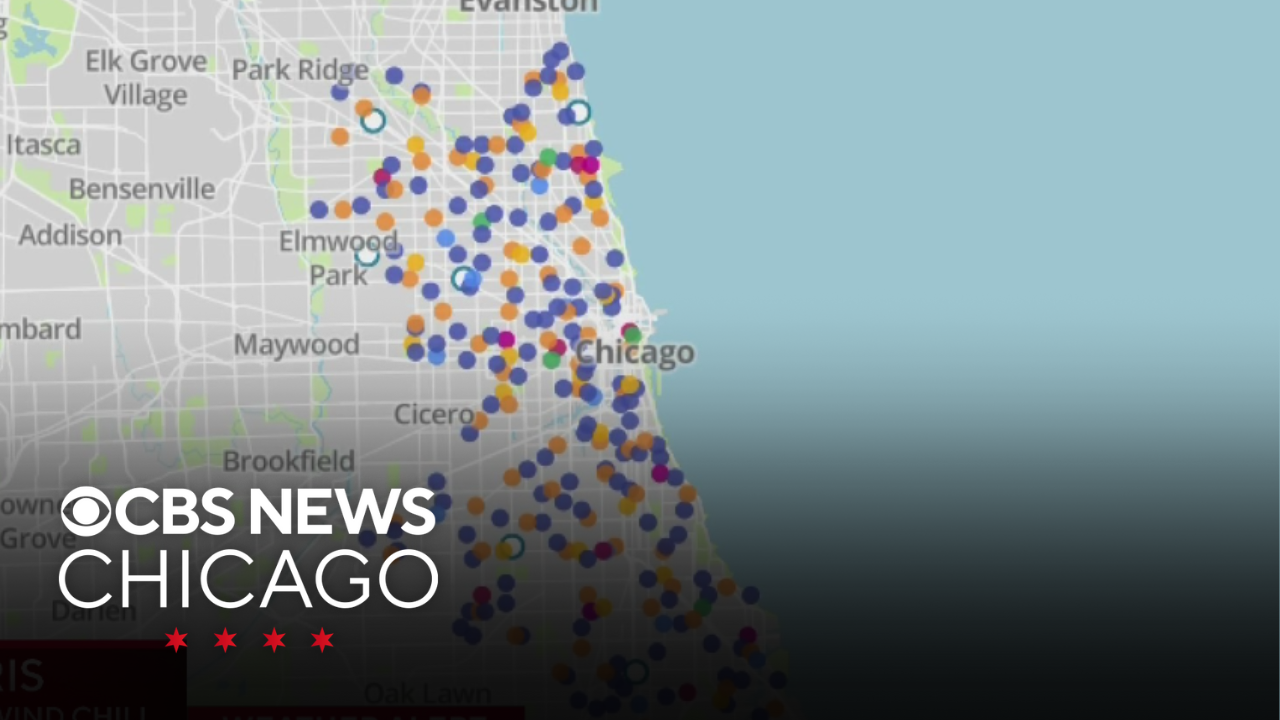 Find warming centers in the Chicago area