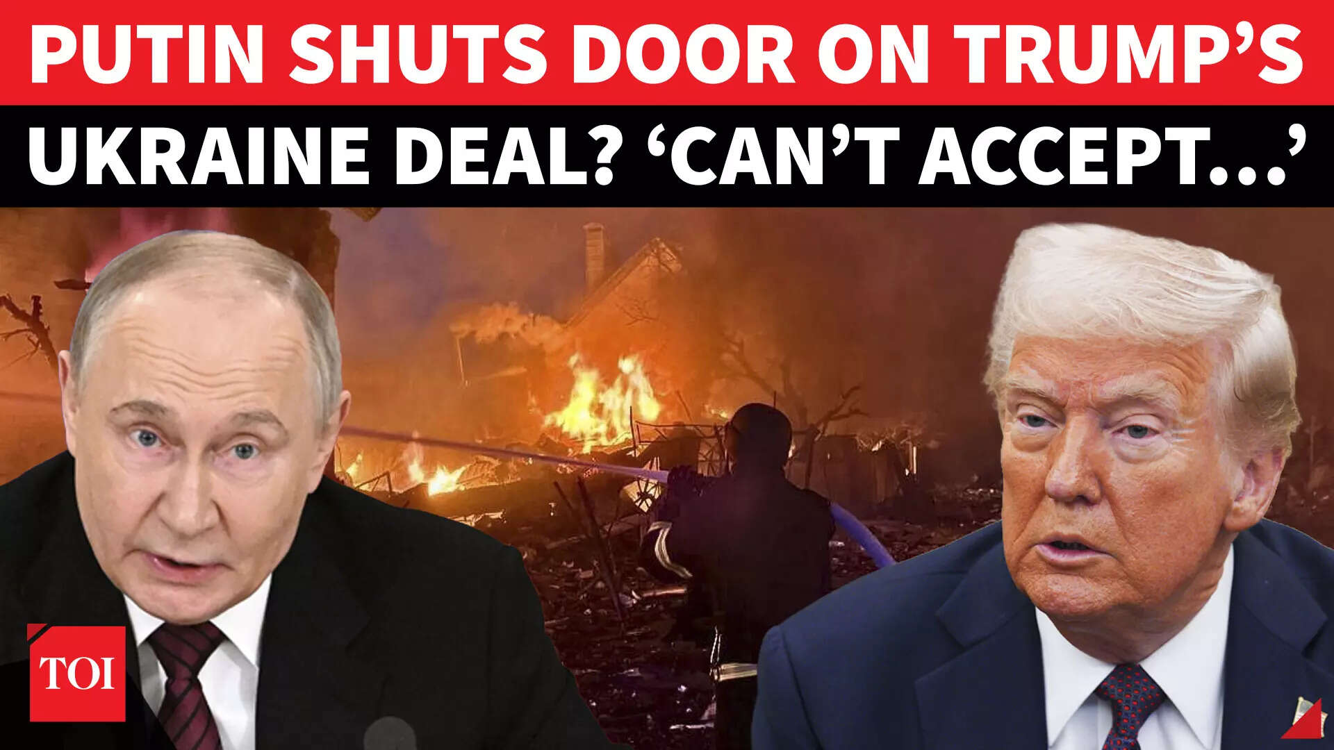 Putin makes huge U-turn on Ukraine peace deal? ‘Clueless’ Trump suffers ...