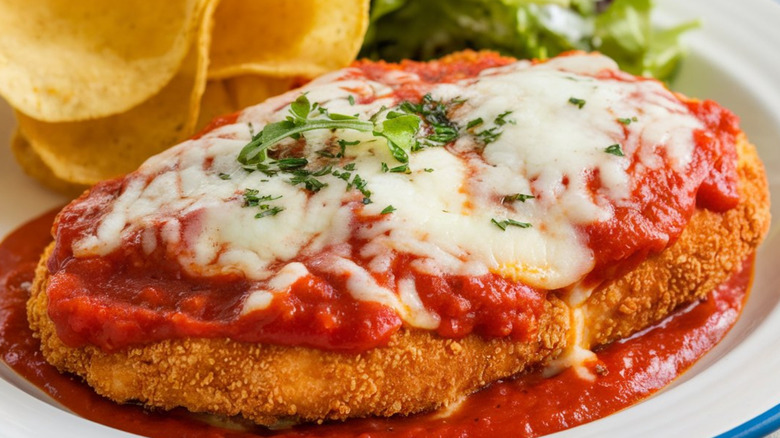 The French twist that takes chicken Parmesan to new heights