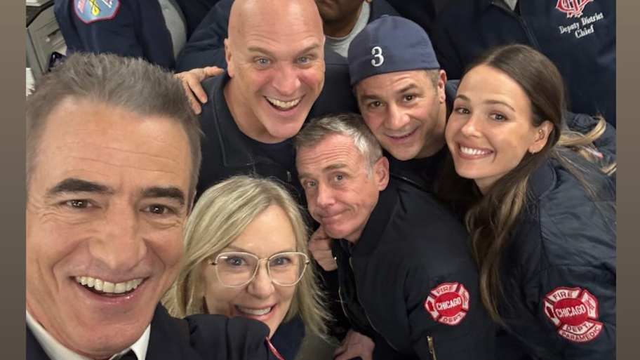 Dermot Mulroney shares new behind-the-scenes Chicago Fire season 14 photo | Dermot Mulroney via Instagram
