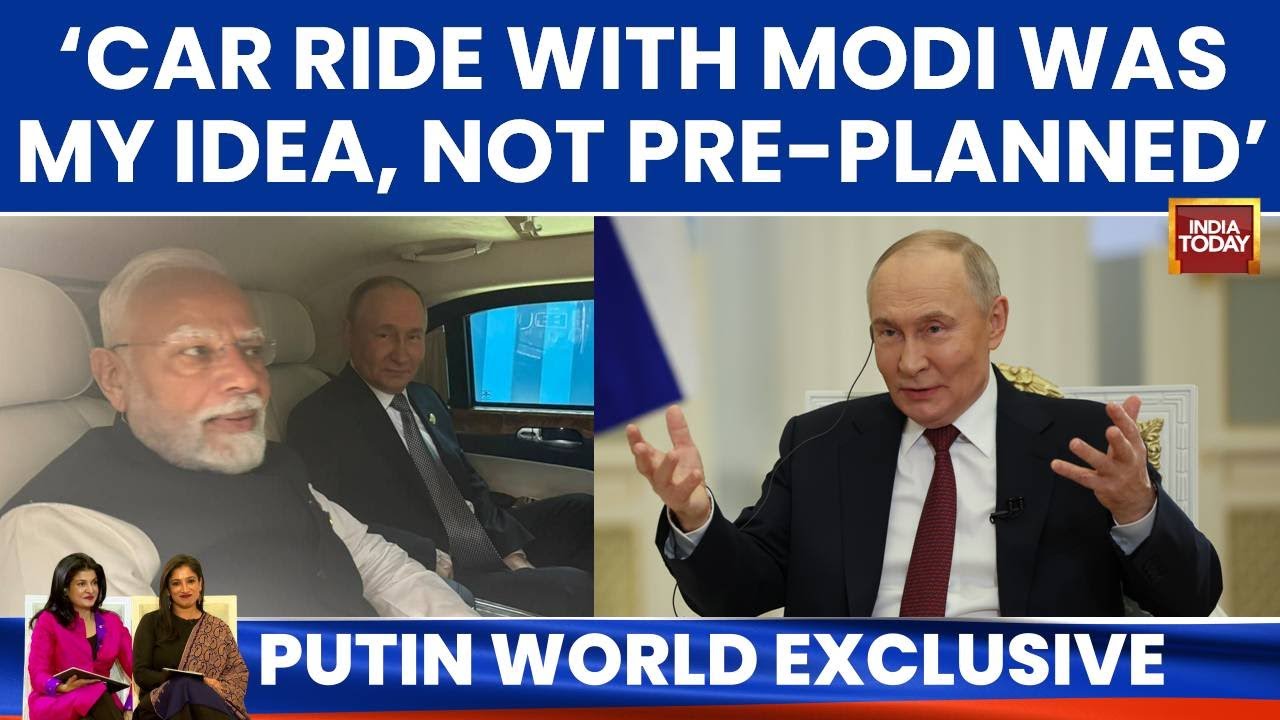 World exclusive: Putin reveals truth behind viral car ride with PM Modi ...