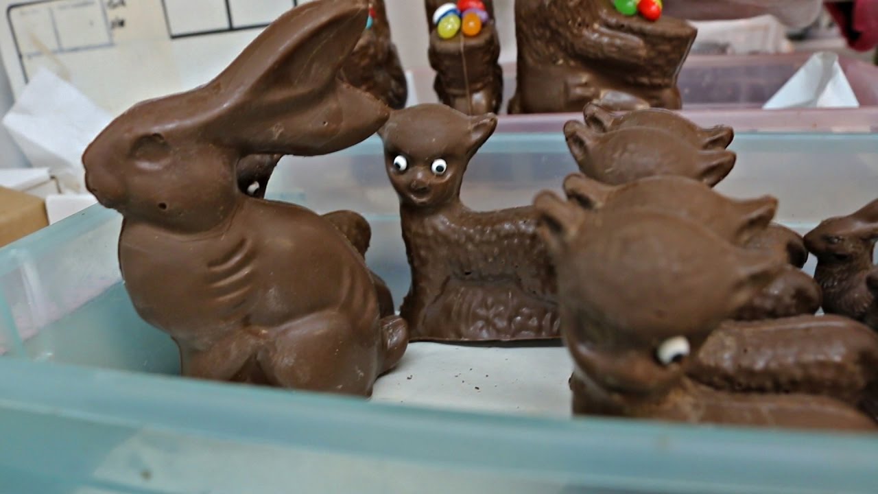 How chocolate lambs and bunnies 'see' for the first time