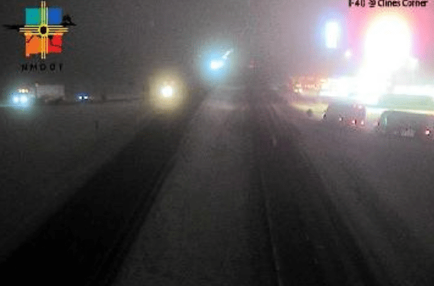 I-40 east of Albuquerque, near Clines Corner, is back open