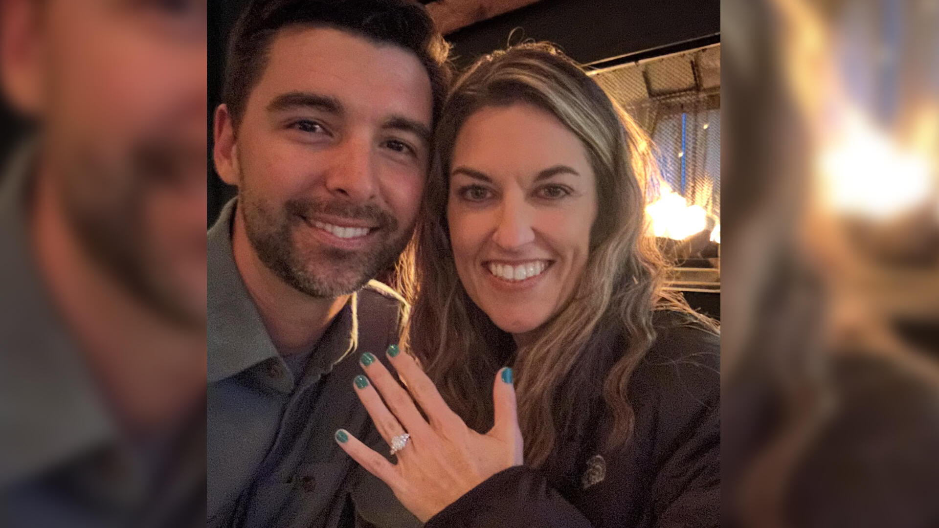 The studio reacts to Abby’s engagement and Eddie’s ring-sizing crisis