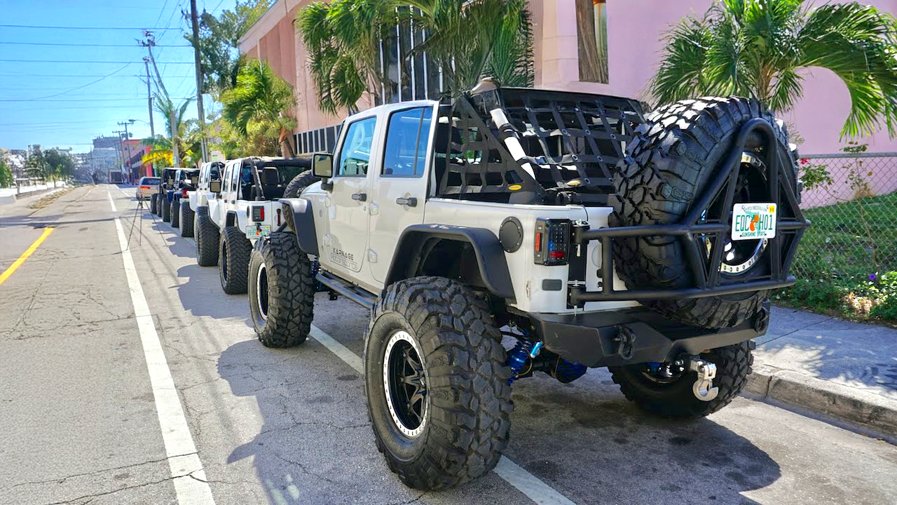 DV8 TC-1 tire carrier install