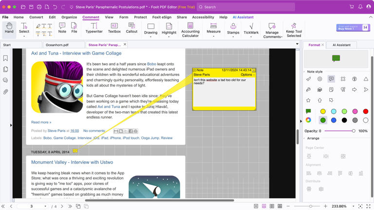 Foxit PDF Editor review