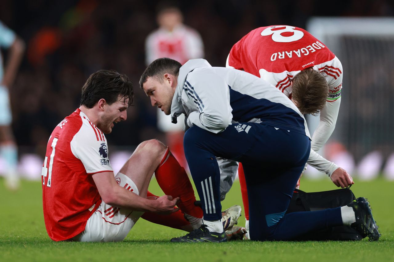 Is Declan Rice available this weekend? Premier League fitness update on ...