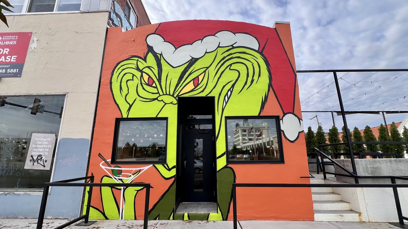 Richmond's Fanboy gets Grinch makeover for holiday pop-up