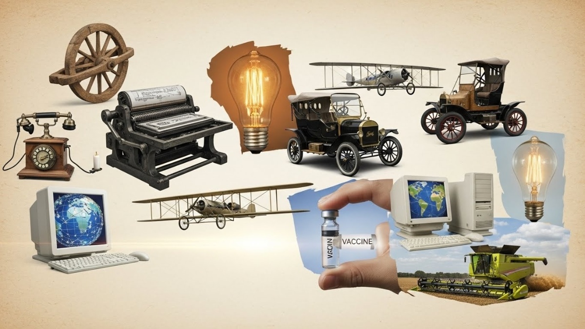 Los 9 mejores inventos que han cambiado a la humanidad para siempre