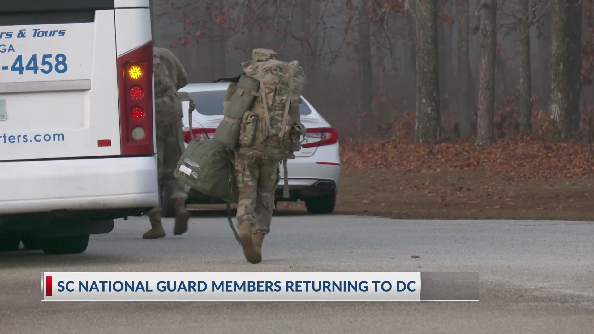 SC National Guard members returning to DC