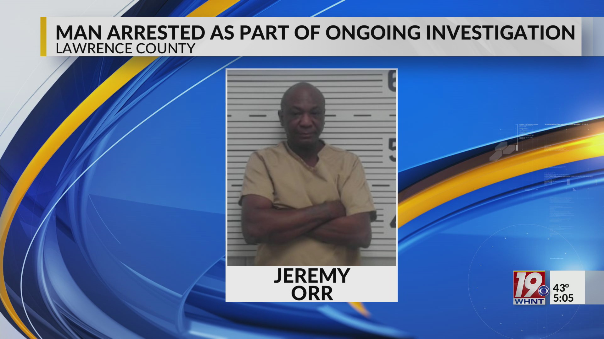 Man arrested as part of investigation | Dec. 4, 2025 | News 19 at 5:00