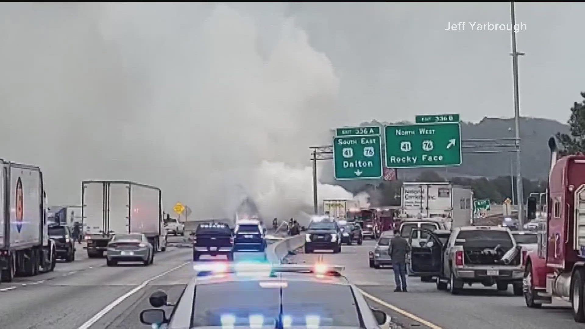 Wrong-way driver hits tractor-trailer head-on on I-75 killing 3 in ...
