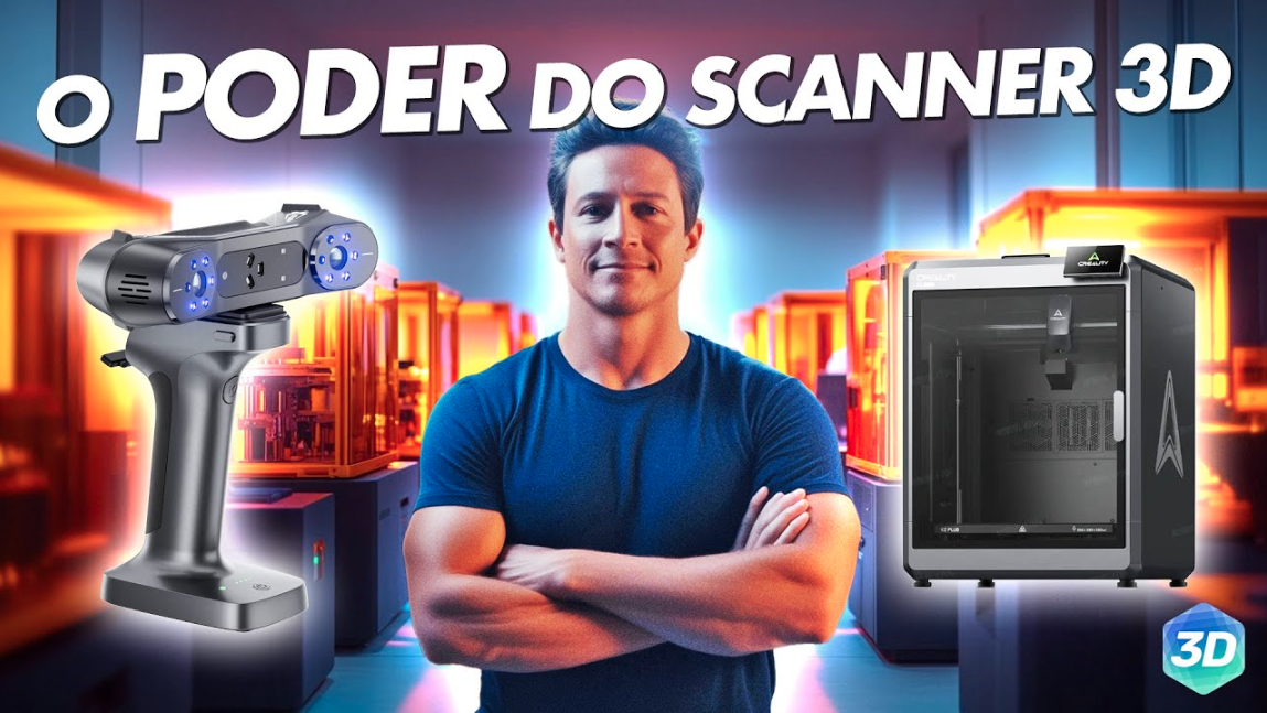 Como um scanner 3D pode revolucionar sua impressão 3D