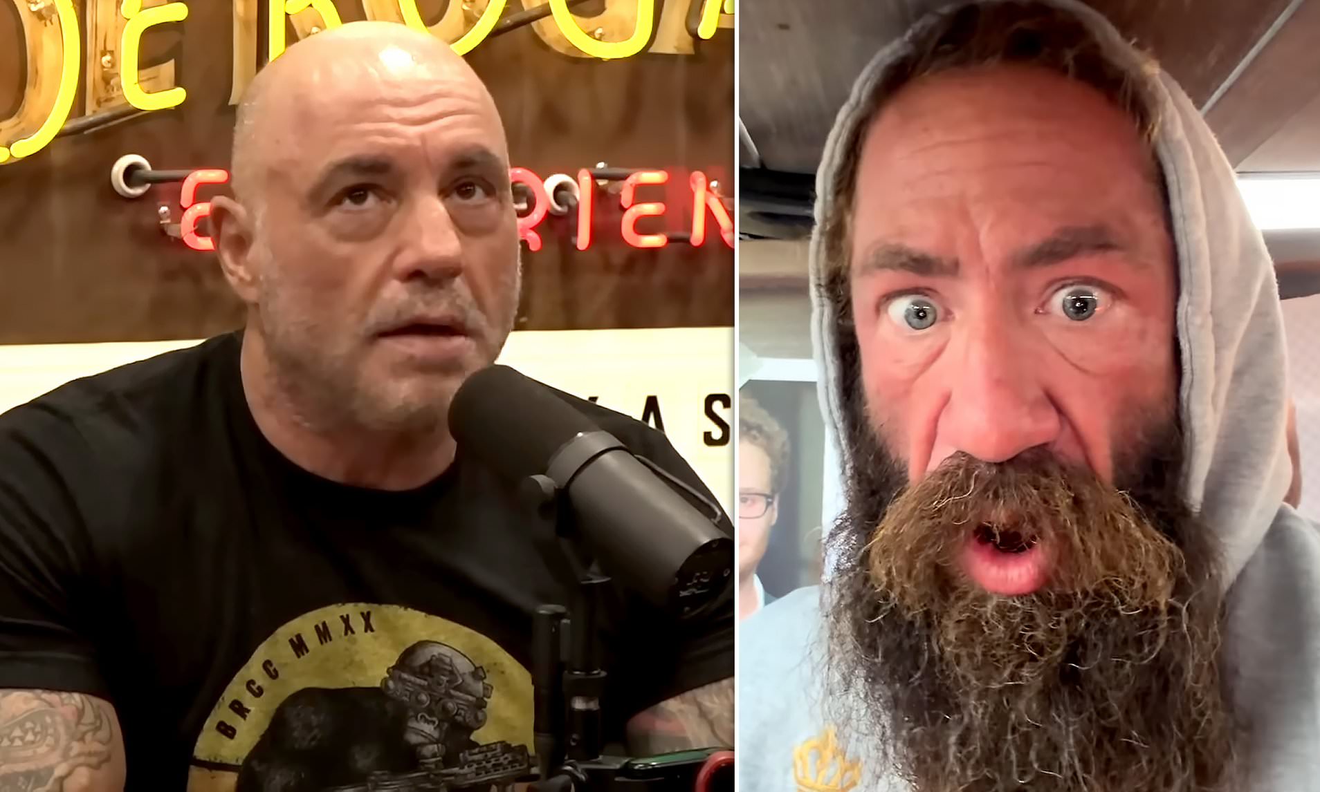 Fears for Joe Rogan's safety as deranged hulking fitness influence ...
