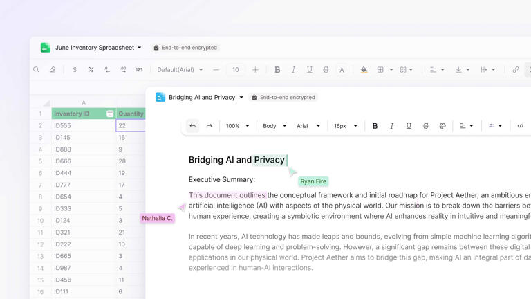 Excel and Sheets have a new privacy-focused rival from Proton
