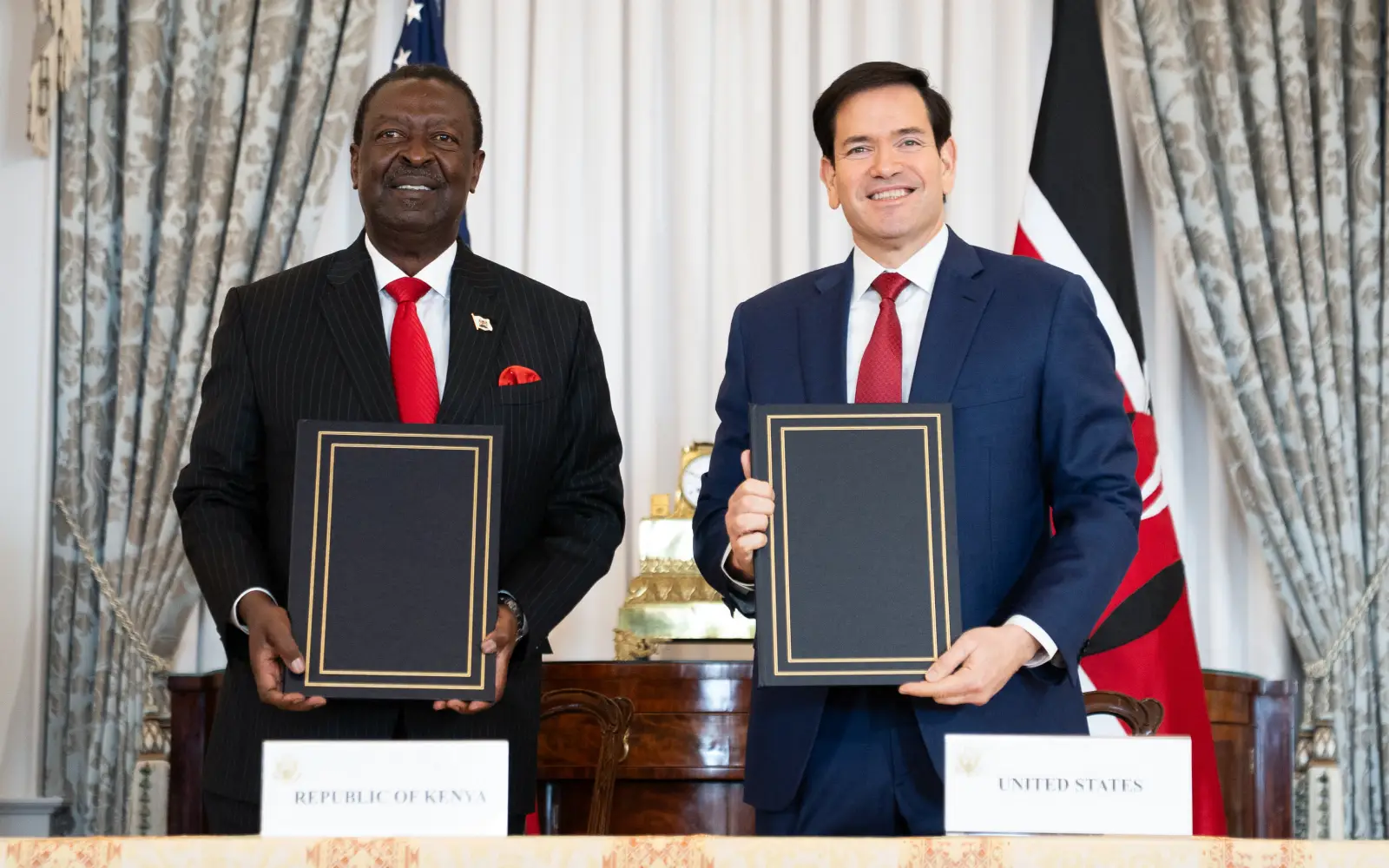 US signs health aid deal with Kenya in Trump first