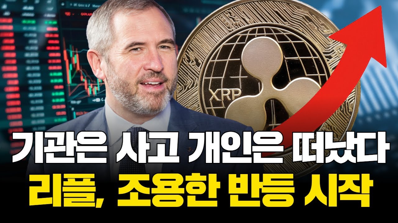 리플, 기관은 사고 개인은 떠났다…조용한 반등 시작 | Watch