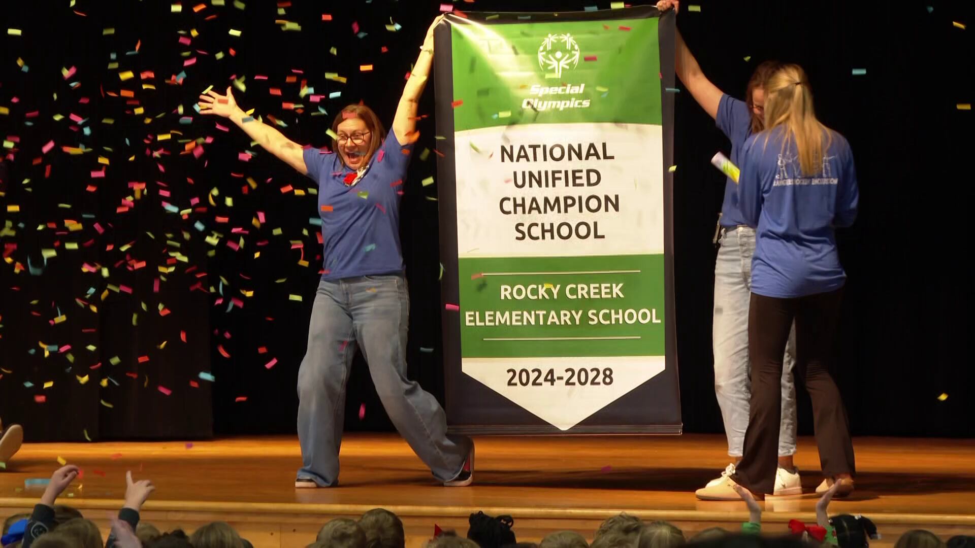 Rocky Creek Elementary earns Special Olympics national recognition