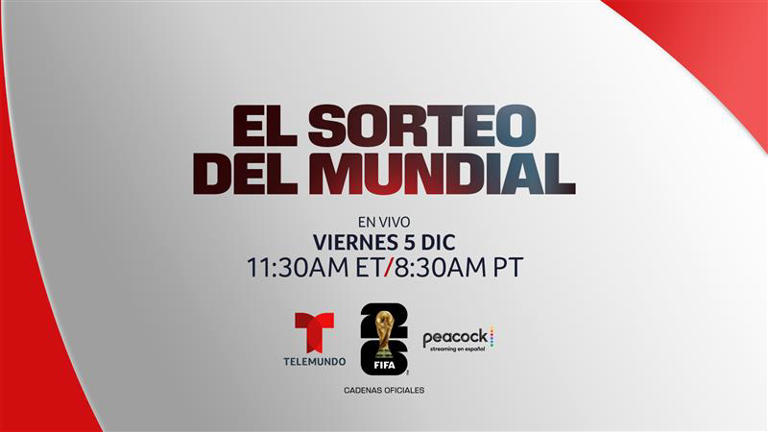 Telemundo lanza simulador del sorteo de la Copa Mundial de la FIFA 2026