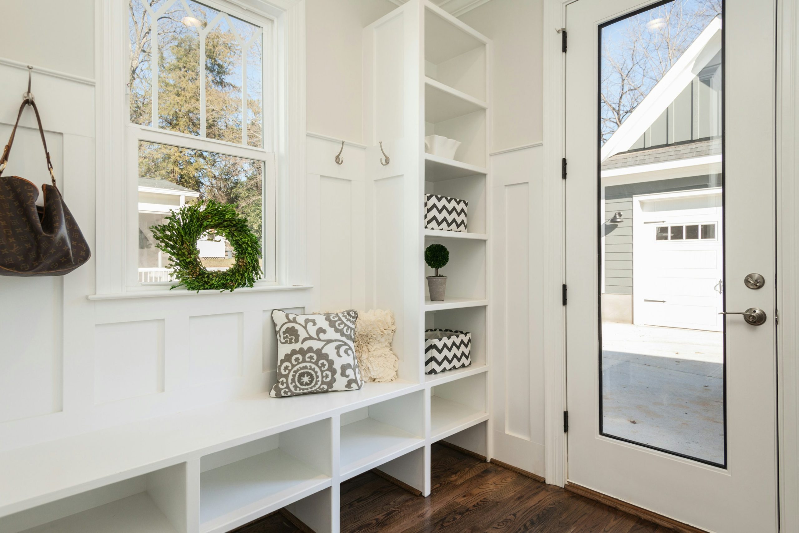 Mudroom ideas for messy kids