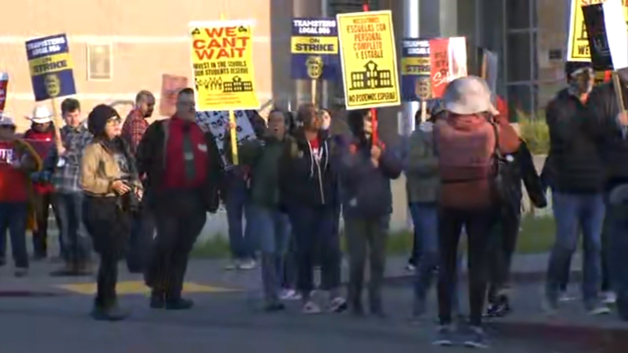 1,500 West Contra Costa teachers begin strike after years of staffing ...
