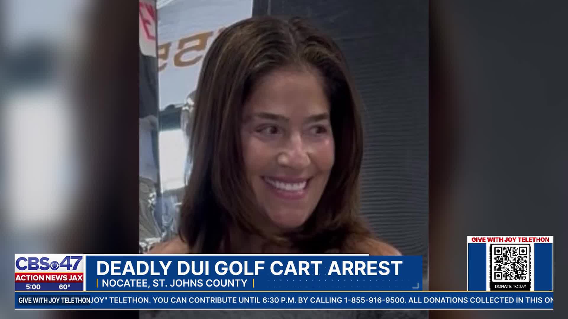 Golf cart crash leaves St. Johns County woman dead; husband charged ...