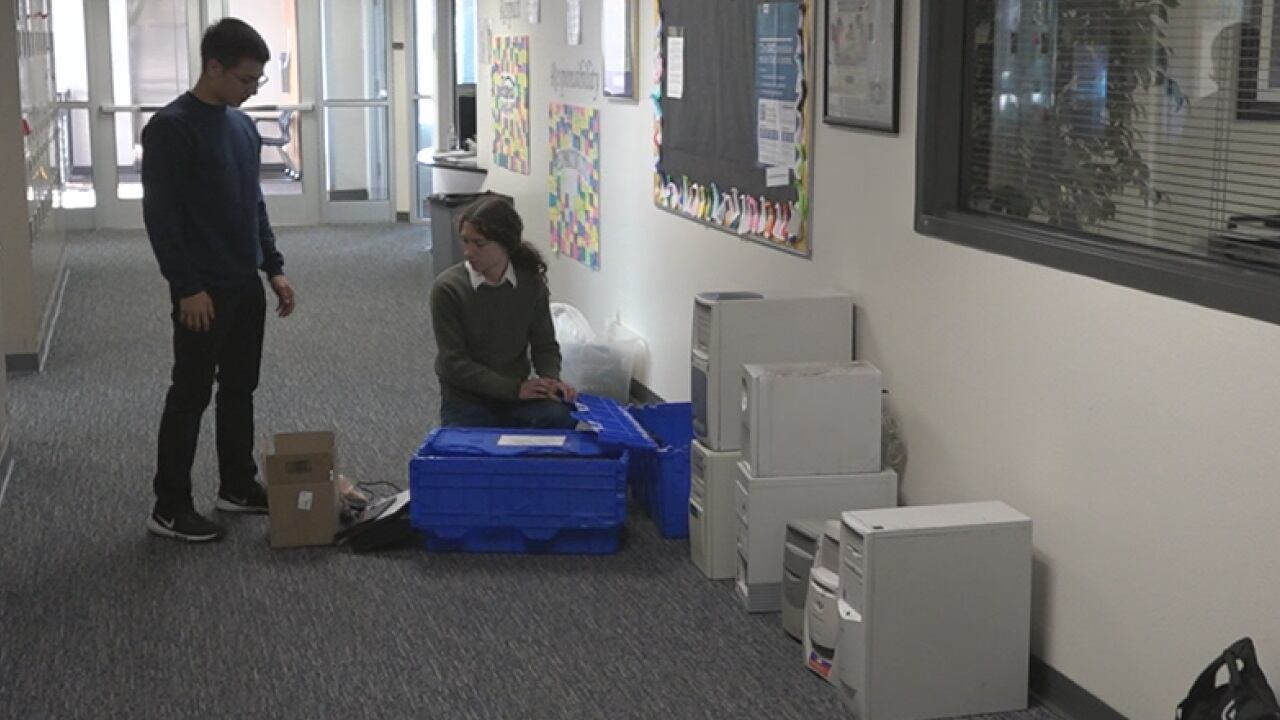 Davidson Academy students tackling e-waste pollution