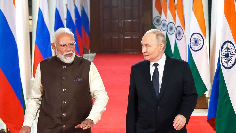 PM Modi and President Putin meet in Delhi for the high-stakes India ...