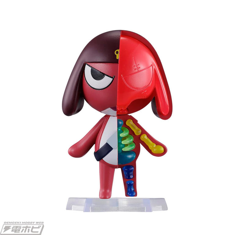 体がスケルトン仕様!「すきゃらとん ケロロ軍曹」がガシャポンオンラインで販売中!ケロロ軍曹、タママ二等兵、ギロロ伍長、クルル曹長、ドロロ兵長の ...