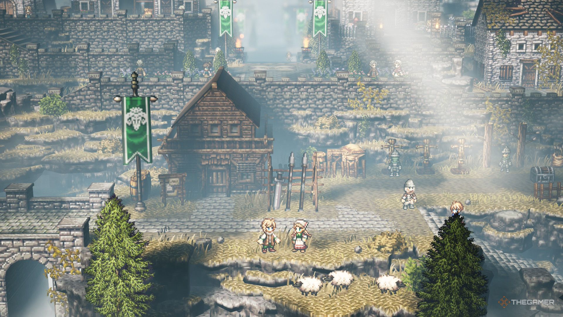 How to level up quickly in Octopath Traveler 0