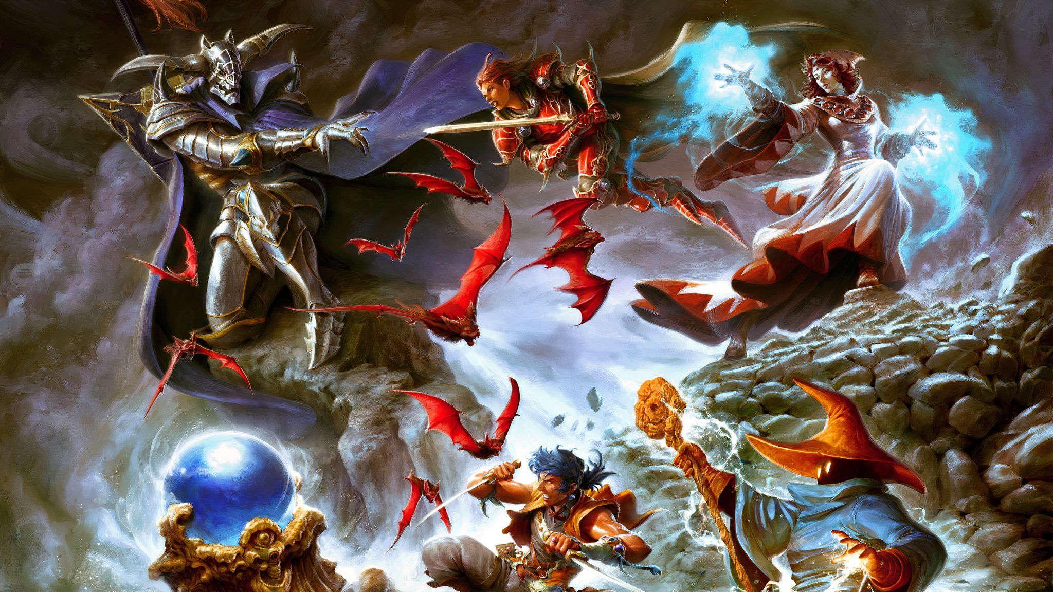Magic's Final Fantasy 1 scene box goes all in on D&D-inspired party ...