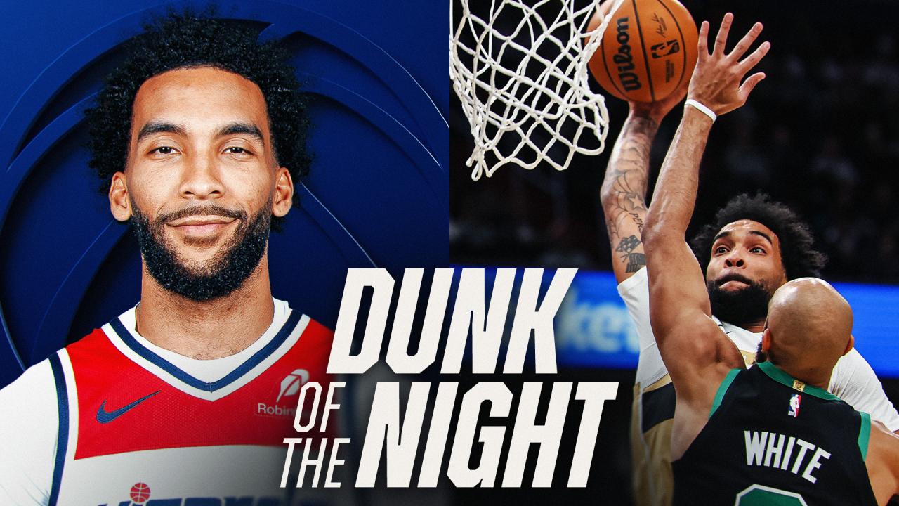 Dunk of the night: Justin Champagnie