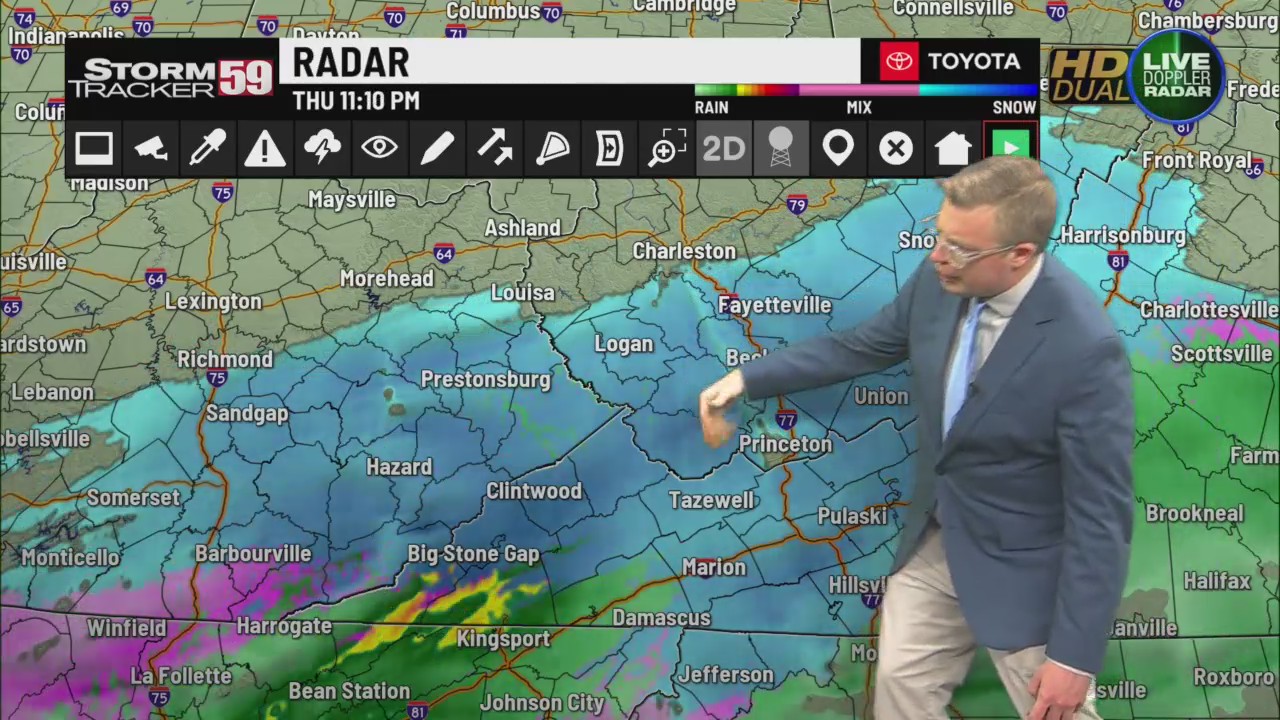 Heavy snow arrives tonight – here’s how much snow you can expect