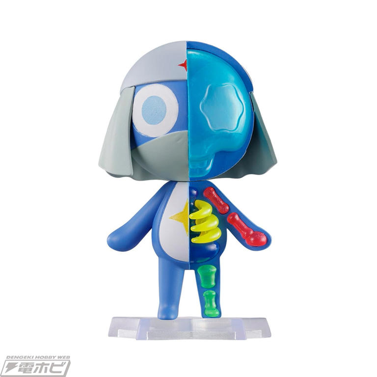 体がスケルトン仕様!「すきゃらとん ケロロ軍曹」がガシャポンオンラインで販売中!ケロロ軍曹、タママ二等兵、ギロロ伍長、クルル曹長、ドロロ兵長の ...