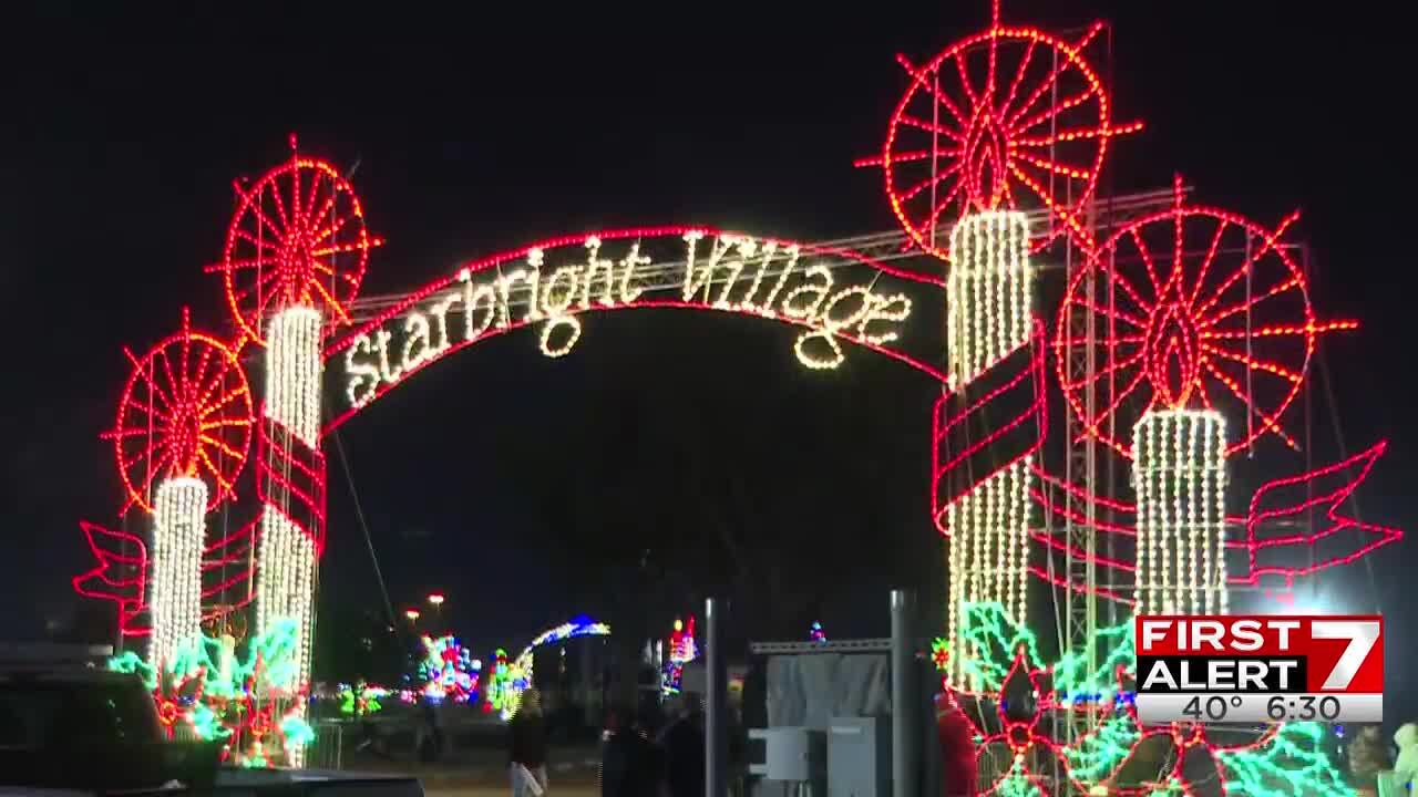 Odessa Christmas tree lighting at the Starbright Village