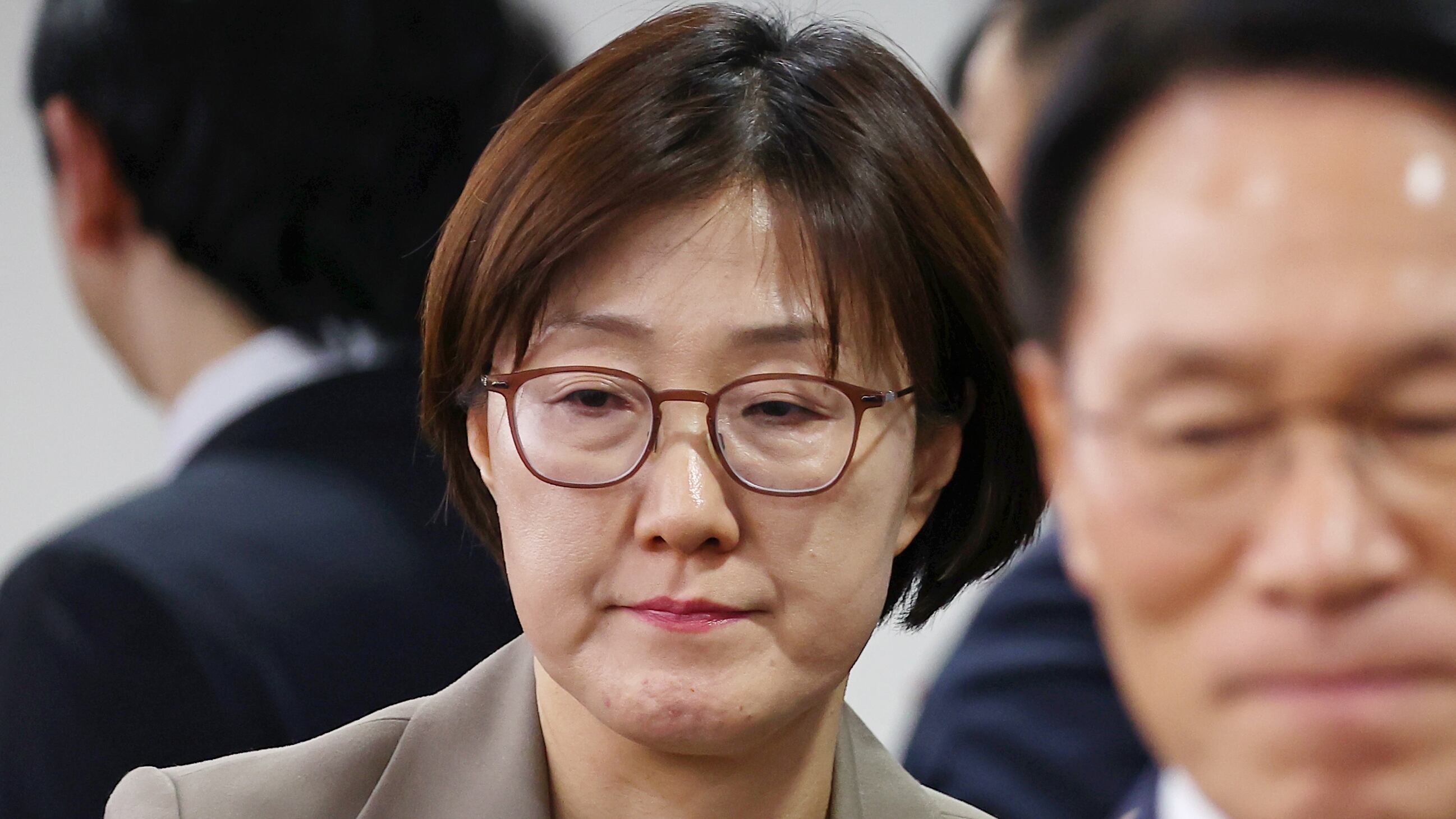 Exclusive President Lee's private secretary denies personnel text role(00)