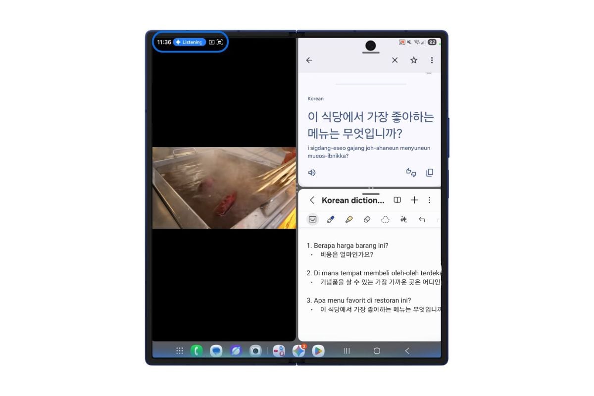 Galaxy Z Fold7: Kemampuan Multifungsi untuk Produktivitas Harian 6