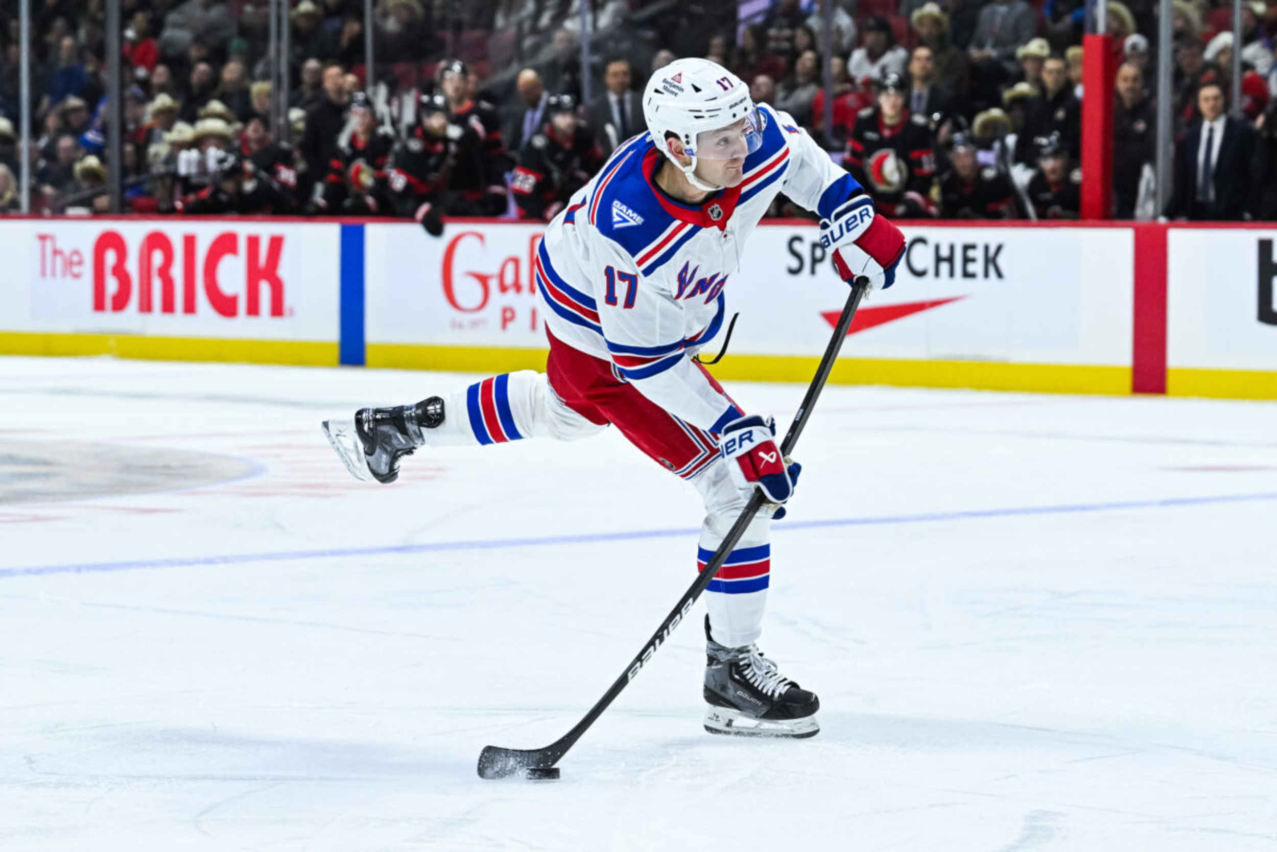 Rangers outlast Senators in 4-2 win