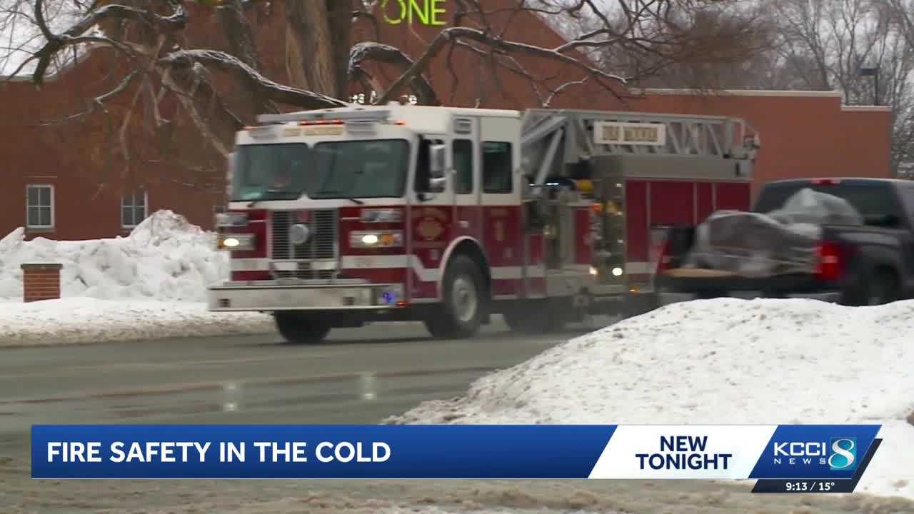 Iowa's brutal cold brings added fire risks — and extra challenges for ...