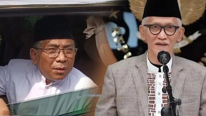 JALUR HUKUM - Buntut panjang konflik di PBNU antara Ketum PBNU KH Yahya Cholil Staquf alias Gus Yahya dengan Rais Aam PBNU, KH Miftachul Akhyar. Kini memasuki babak baru, Gus Yahya siap menempuh jalur hukum. (Istimewa)