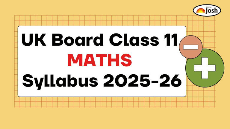 UK board class 11 maths syllabus 2025-26: Download free PDF