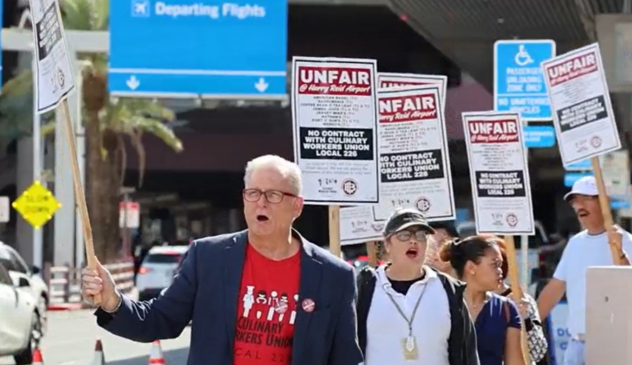 Culinary Union in Las Vegas plans 24-hour strike at Harry Reid Airport